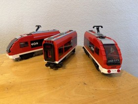 RARE 2010 Lego City (#7938) Passenger Train 100% Complete w/ Manuals Motors Work