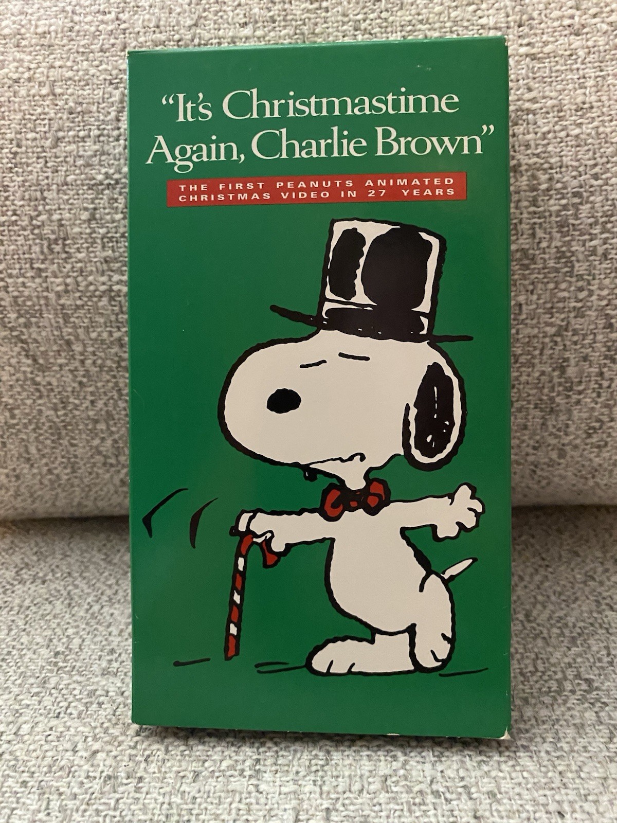 It's Christmastime Again, Charlie Brown (VHS, 1992, Slipsleeve) Snoopy, Peanuts