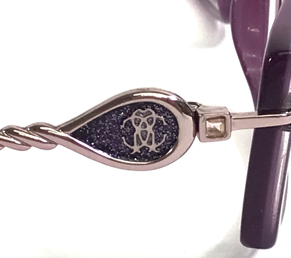 Monturas de gafas Roberto Cavalli Corbezzolo 636 083 púrpura oro rosa 53-16-135 Foto 4 de 4