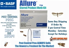 1 Allure Moth Trap, Diamond Shaped Pantry Pest Moth Control Pheromones Trap