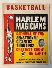 1963 Harlem Magician 11th Anniversary Program Marques Haynes Cover