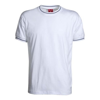 Prince Herren T-Shirt weiß Baumwolle Kurzarm - Payper - Bar