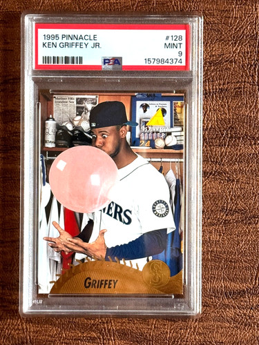 Ken Griffey Jr. 1995 Pinnacle #128 PSA 9 Mint