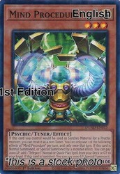 Mind Procedure DUAD-EN015 Duelist's Advance 1st Edition Super Rare