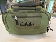 Brand New Cabela's CATCH-ALL Green 16x8x10 Gear Bag Hunt/Fish/Camping w/ Strap