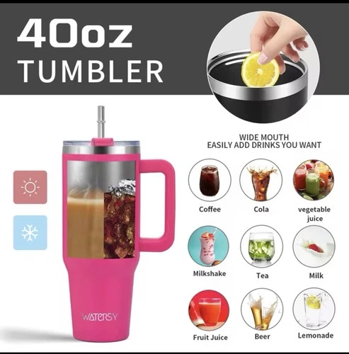 Stanley Stainless Steel H2.0 FlowState Quencher Tumbler - 40oz