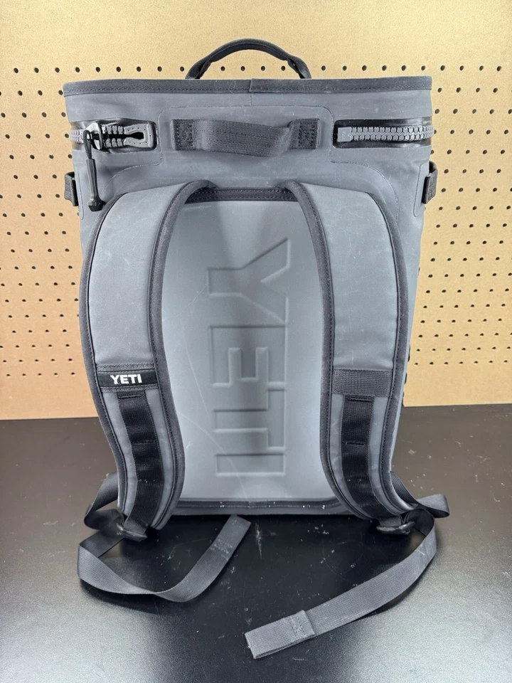 Yeti Hopper BackFlip 24 Soft Sided Backpack Cooler - Charcoal Read Description - Image 2 of 4