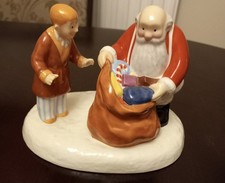 Coalport Snowman Figurine &ldquo;Lets See If There&rsquo;s One For You &ldquo; First EDT. NO BOX