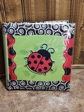 Pioneer Photo Albums 200-Pocket 3-D Lady Bug Applique Cover Photo Album, 4 by