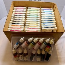 Stampin Up Full Size Classic Stampin  Ink Pads Lot of 39 and 13 Re-Inker Refills