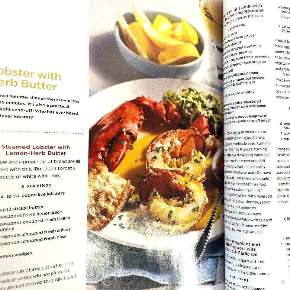 Skillet Blueberry Cobbler Bon Appetite Mix Lot of 6 Magazines 2002 - Image 4 of 4