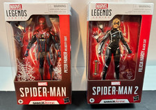 MARVEL Legends Series FELICIA HARDY  Blackcat  PETER PARKER  Velocity Suit