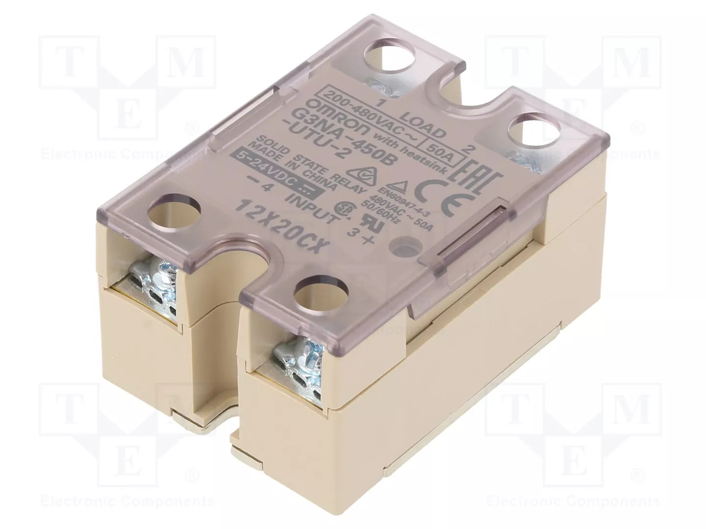OMRON G3NA-450B-UTU-2-5-24VDC Relay