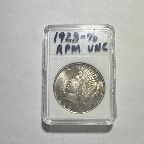 1923 S Silver Peace Dollar $1 RPM Variety San Francisco Mint Uncirculated
