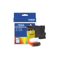 Brother International LC504YS Yellow Ink Cartridge