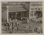 Vintage 1930s NYC 42nd St. Weehawken Ferry Terminal & West Shore Railroad Photo — photo 1