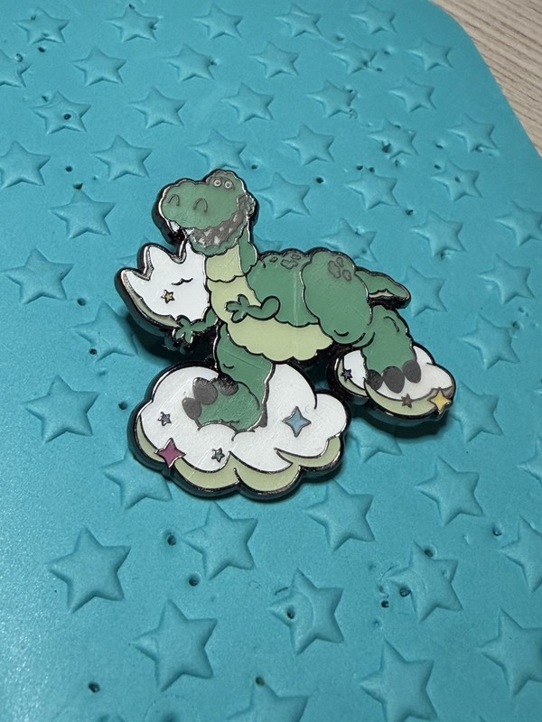 Loungefly Disney Pixar Cloud Blind Pin REX Toy Story Dinosaur Open Box
