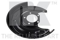 NK Spritzblech, Bremsscheibe Hinterachse Links U.A. FüR Audi, Skoda, VW