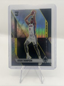 2023-24 Panini Phoenix - Fade to Black #9 Ausar Thompson (RC) Silver Holo