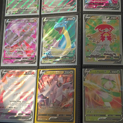 18 card pokemon lot Vs  Vmaxs  EXs  VSTARs