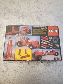 1982 LEGO Technic Universal Set 8030. box & Manuel - missing pieces not complete