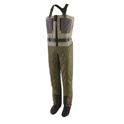 Patagonia Swiftcurrent Traverse Zip Front Waders River Rock Green