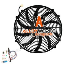 16 12v Slim Thin Fan Pushpull Radiator Cooling Electric Radiator Fanrelay 16 12v Slim Thin Fan Pushpull Radiator Cooling Electric Radiator Fanrelay