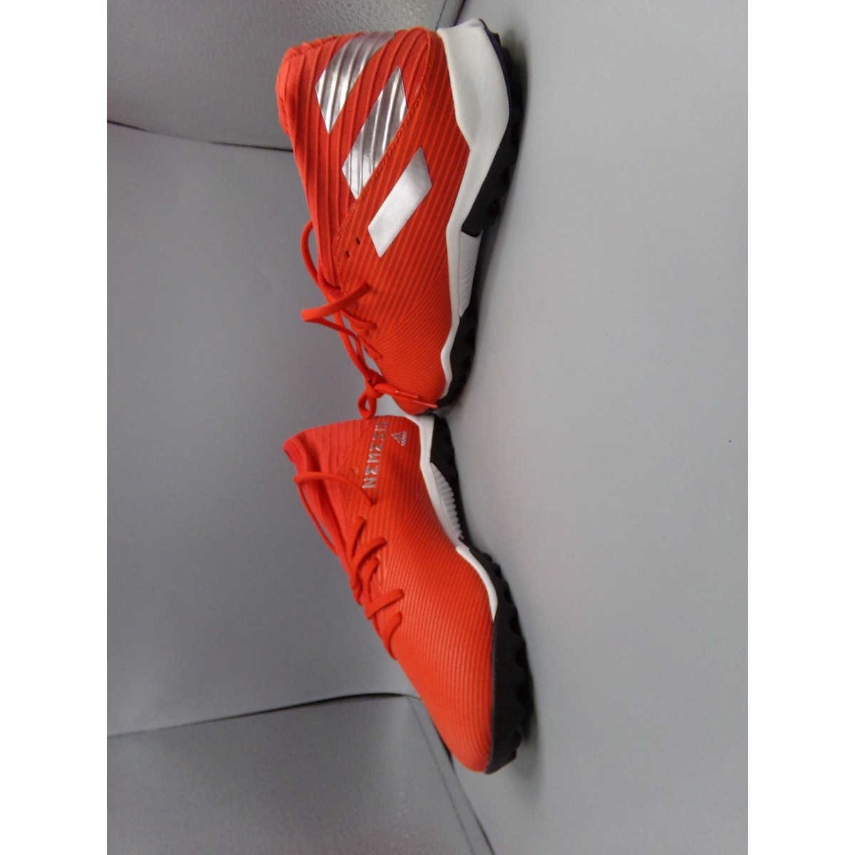 Adidas Nemeziz 19.3 TF Soccer Cleats Orange Men\'s Size 8‎ F34427 Adidas Nemeziz 19+ Red Orange Sample FG – Classic Soccer Cleats main image 4