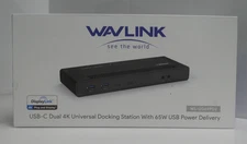 Wavlink USB-C Dual 4K Universal Docking Station WL-UG69PD2
