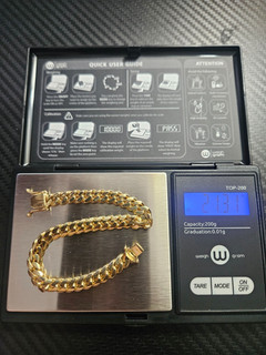 7 Inch long 6mm wide Miami Cuban Bracelet 10k