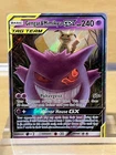 Holographic Gengar & Mimikyu GX #53, Pokemon Team Up Set — Phenomenal Condition