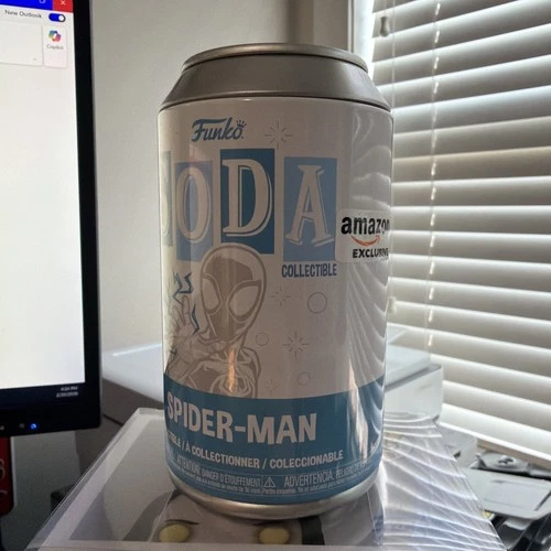 Funko Vinyl Soda: Marvel - Spider-Man - Amazon (Exclusive) (CHASE) Confirmed