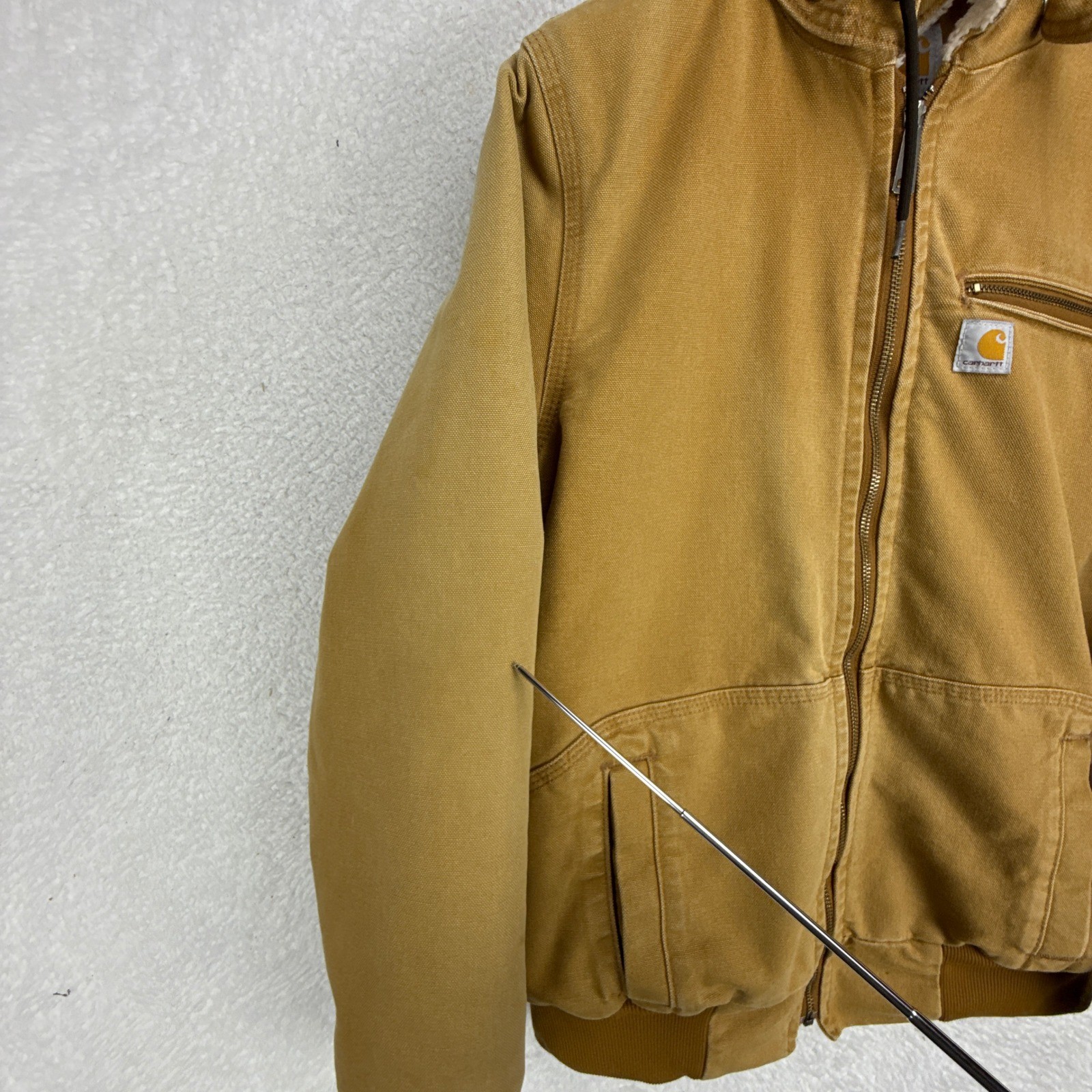 Carhartt Wildwood Jacket Sherpa Lined Womens Medium Wildwood 100815 211 Brown thumbnail 11