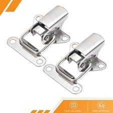 2pcs -1.61 Inch 304 Stainless Steel Draw Toggle Latch Clamp for Case Tool box