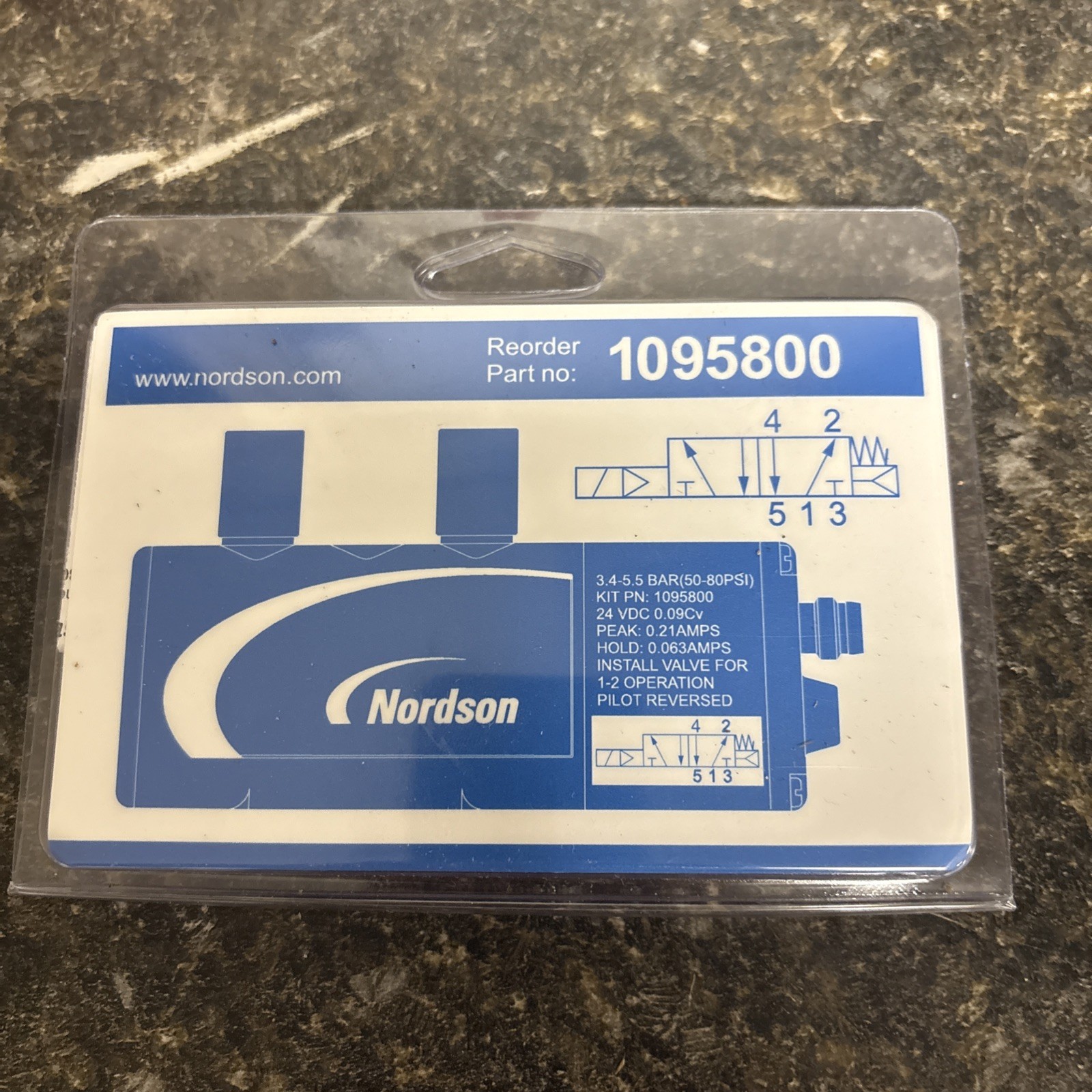 NORDSON 1095800 SOLENOID BRAND NEW