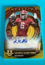 22/23 Bowman U Inception Kenny McIntosh Auto Gold /50!!! Seahawks nfl