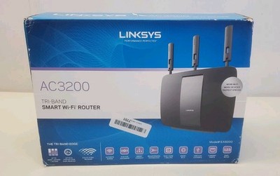 Linksys Router AC3200 Tri Band Smart Wi-Fi Router #EA9200 Ultimate Range New