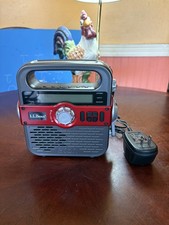 ETON LL Bean Solar Link FR370 Weather Radio Tested And Working Look 