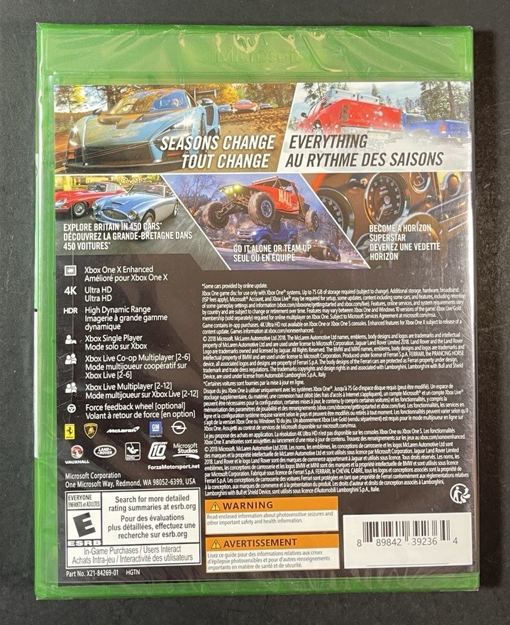 Forza Horizon 4 (XBOX ONE) NEW | eBay