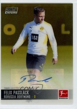 Felix Passlack Stadium Club Chrome Bundesliga 2021 /50 Auto
