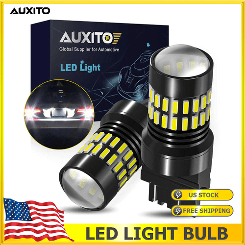 AUXITO 3157 3156 LED Backup Tail Reverse Light Bulb White For Ford F-150 2018 2x