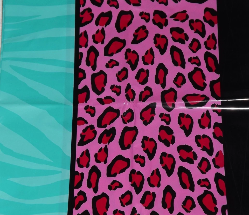 Animal Print Table Cover, Cheetah & Zebra Stripes, Birthday Party, Graduation 1p - Image 2 of 4