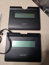 Wacom STU-300 / 01 USB LCD Signature Tablet Pad with Stylus Pen Extra Pad