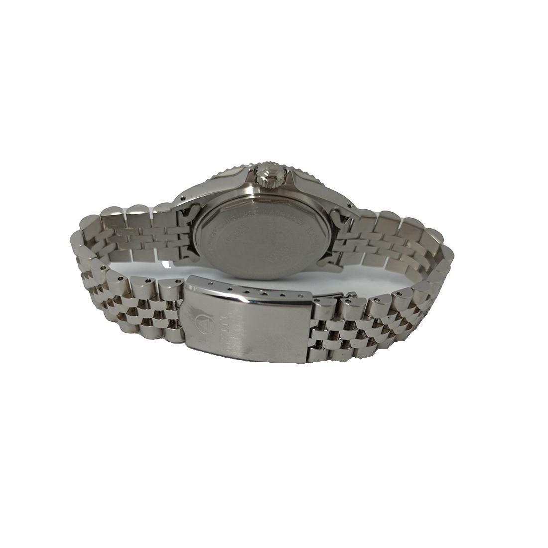 Montre Plongée Walter Mitt Royal Marine Diver - Automatique, Acier, Cadran Noir, Cuir - Neuf Avec étiquettes