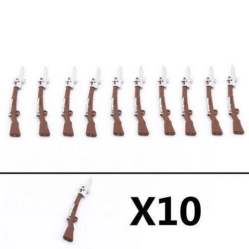 100PCS WEAPON PACK Assorted Lot Of Weapons Guns Rifles For Military Figures - Picture 13 of 24