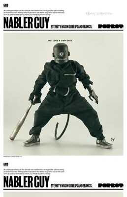 その他 threeA POPBOT Francis the Nabler Guy 1/6 NEW 3A Toys 1/6 Nabler Guy Francis Black Edition Action Figure