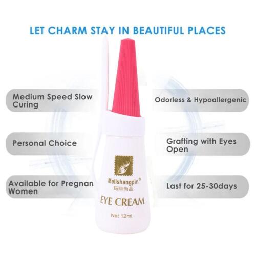 4Pcs 12ml Eyelashes Extension Glue Long Lasting Grafting Irrita Lashes No S5J✨y - Picture 8 of 11