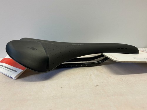NEW Specialized RUBY COMP PRO bicycle SEAT saddle 168mm BLACK CARBON 27116-2708 - Picture 3 of 4
