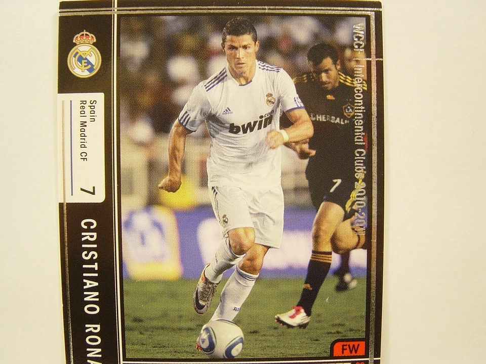 Panini WCCF 2010-11 Cristiano Ronaldo No.7 Real Madrid CF Spain La Liga #303/352 - Image 2 of 4