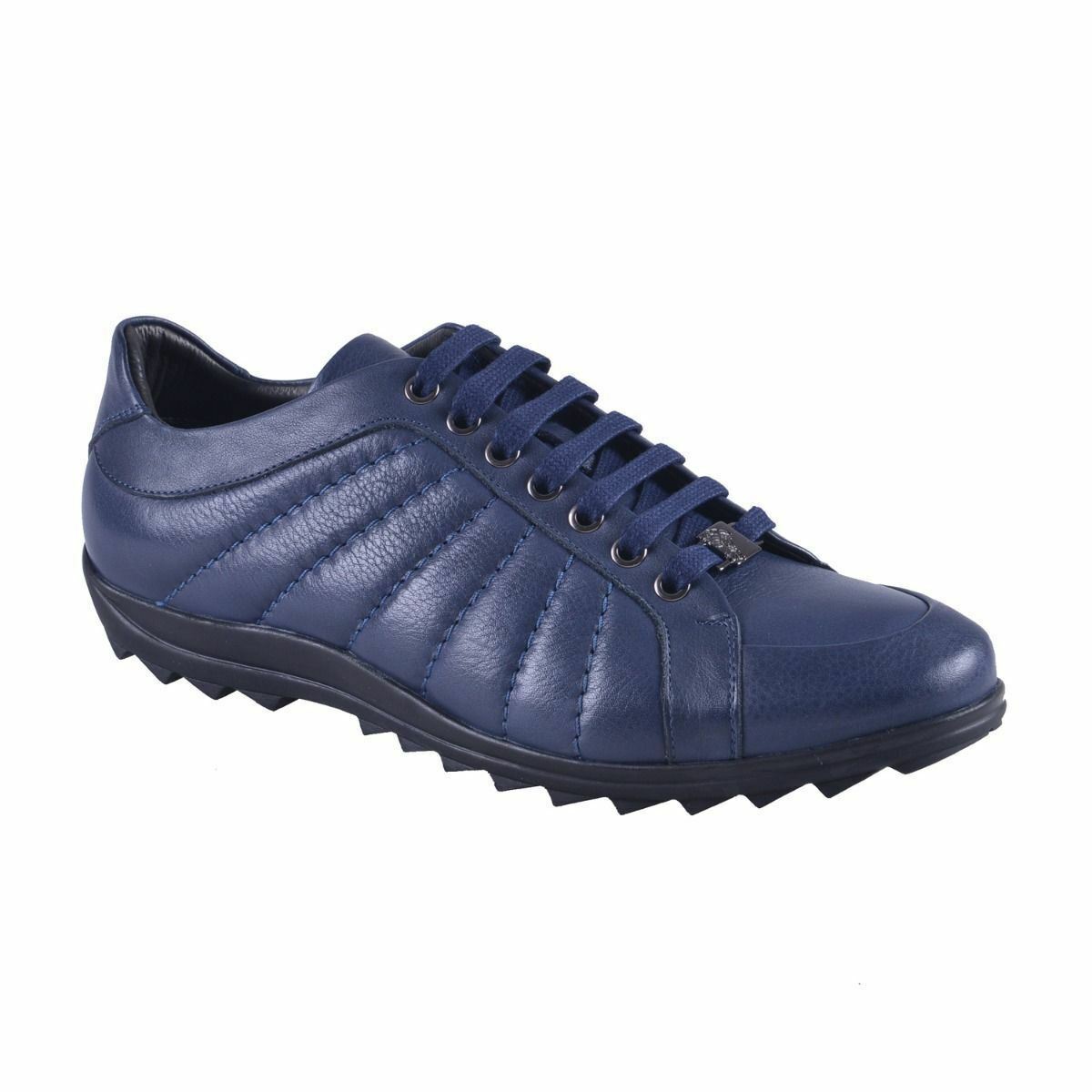 Коллекция Versace Мужские модные кроссовки из синей кожи Sz 6 7 8 10 41290₽